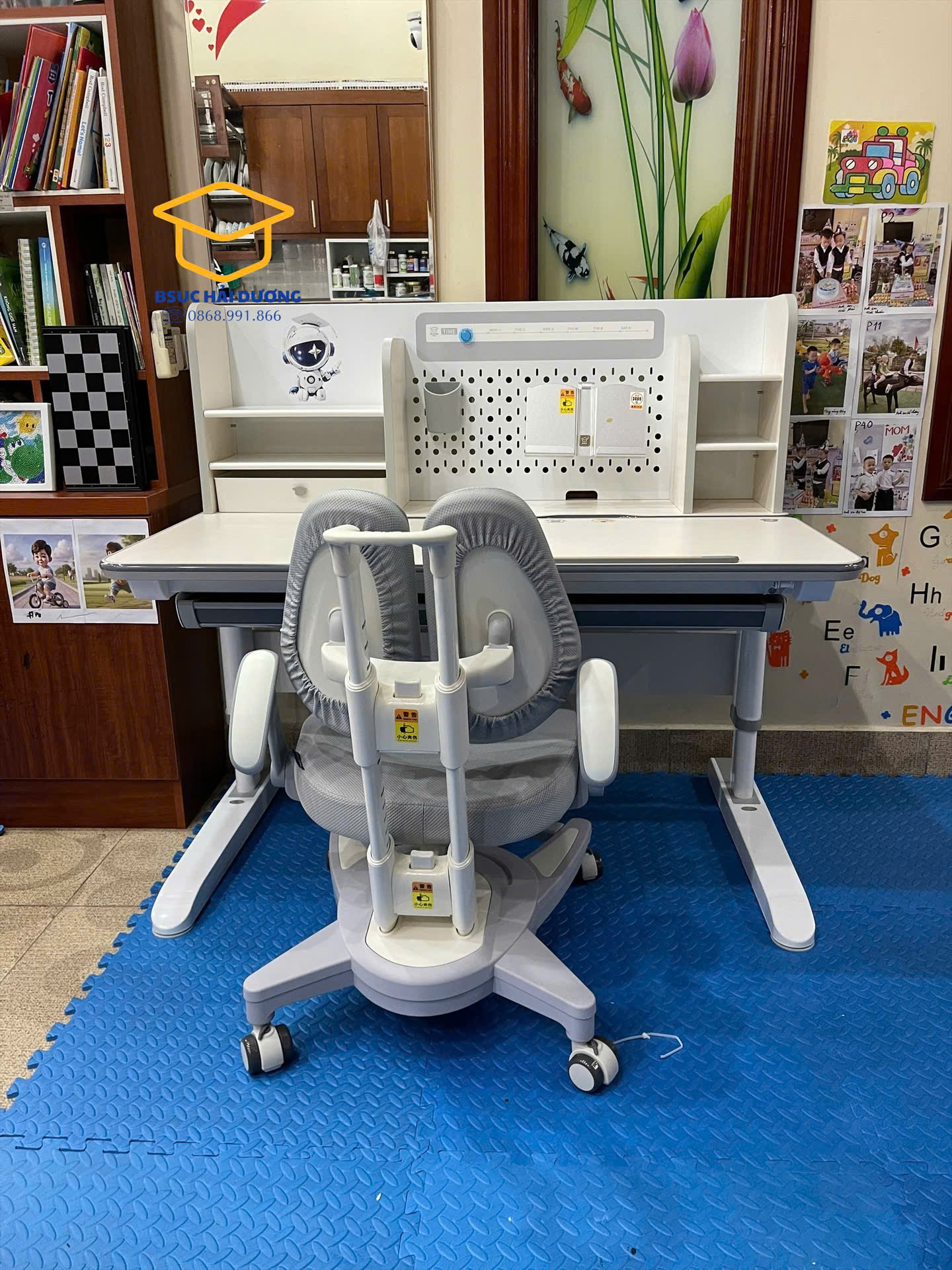 Bàn học thông minh chống gù cao cấp ST-12001