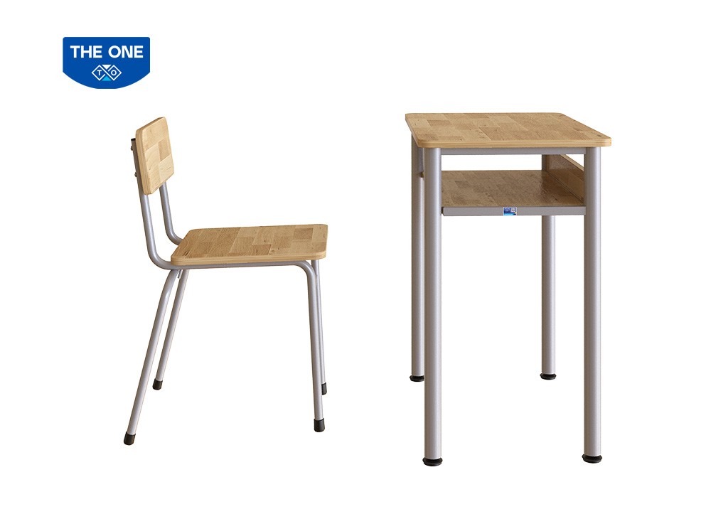 Bàn học sinh gỗ tự nhiên BHS115-4R