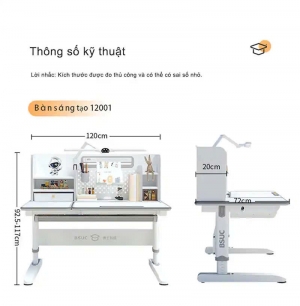 Bàn học thông minh chống gù cao cấp ST-12001