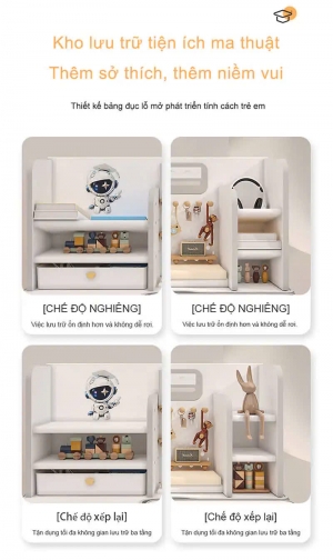 Bàn học thông minh chống gù cao cấp ST-12001