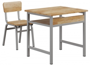 Bàn học sinh gỗ tự nhiên BHS116-4R