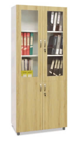 Tủ sắt cánh gỗ văn phòng 190 TSG04K-2