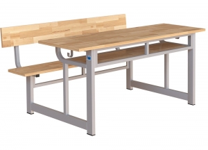 Bàn học sinh liền ghế BHS111-4R